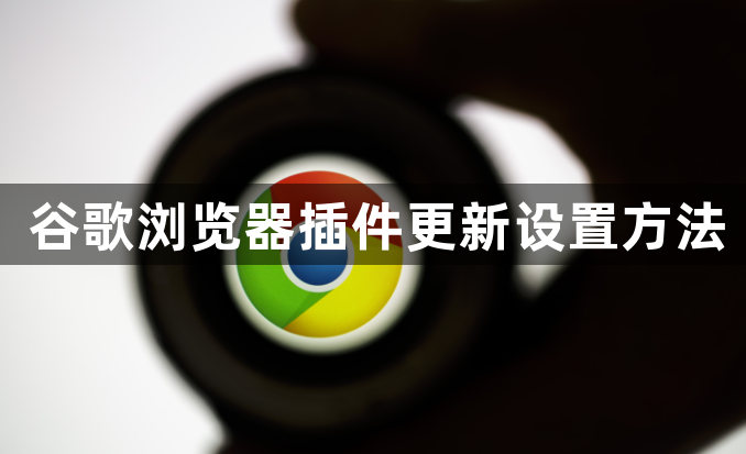 谷歌浏览器插件更新设置方法1