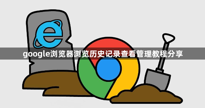 google浏览器浏览历史记录查看管理教程分享1