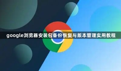 google浏览器安装包备份恢复与版本管理实用教程1