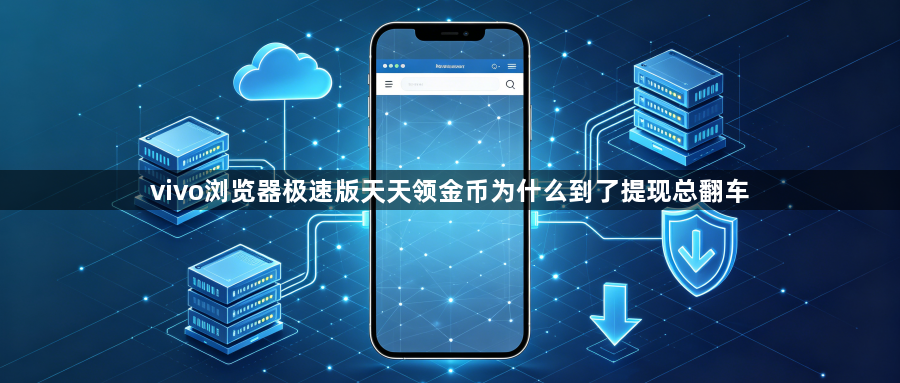 vivo浏览器极速版天天领金币为什么到了提现总翻车1