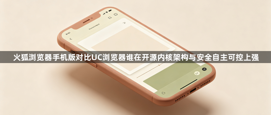 火狐浏览器手机版对比UC浏览器谁在开源内核架构与安全自主可控上强1