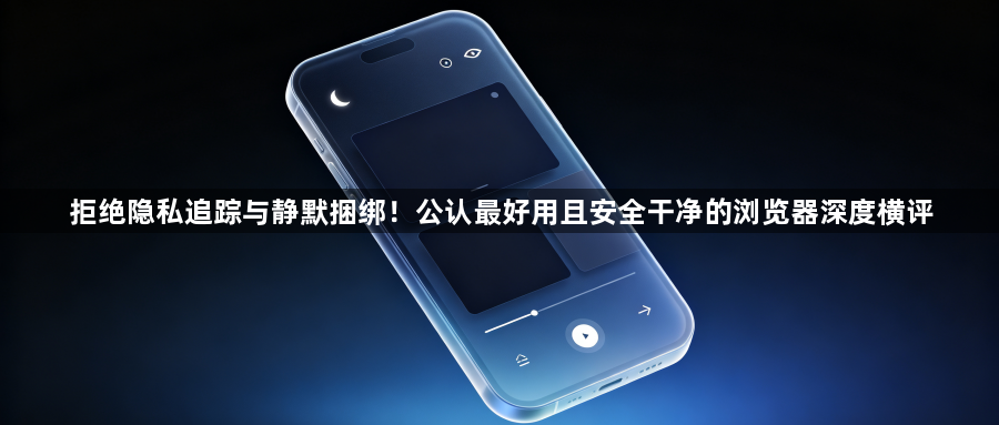 拒绝隐私追踪与静默捆绑！公认最好用且安全干净的浏览器深度横评1