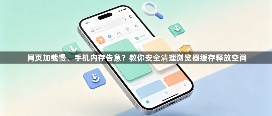 网页加载慢、手机内存告急？教你安全清理浏览器缓存释放空间1