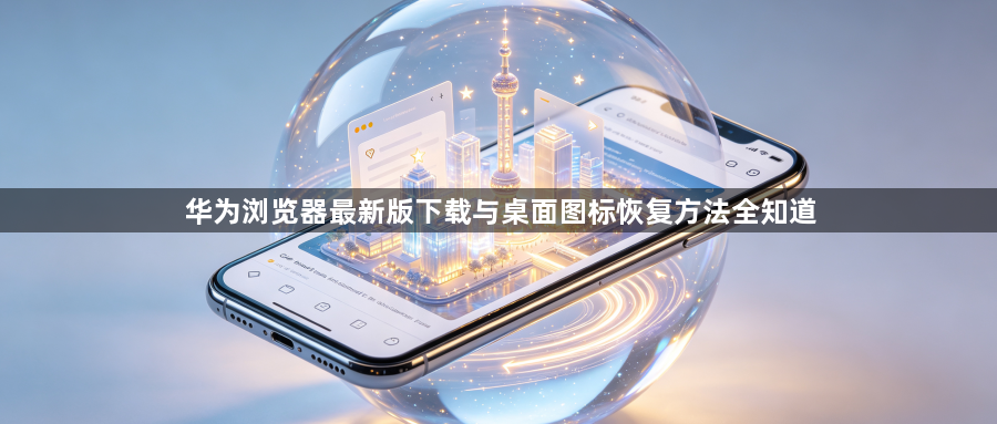 华为浏览器最新版下载与桌面图标恢复方法全知道1