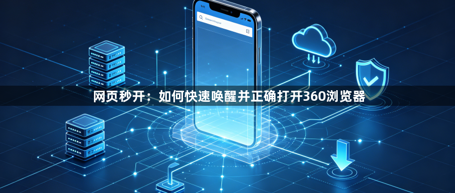 网页秒开：如何快速唤醒并正确打开360浏览器1