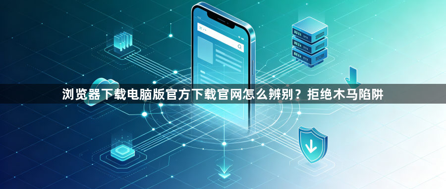 浏览器下载电脑版官方下载官网怎么辨别？拒绝木马陷阱1