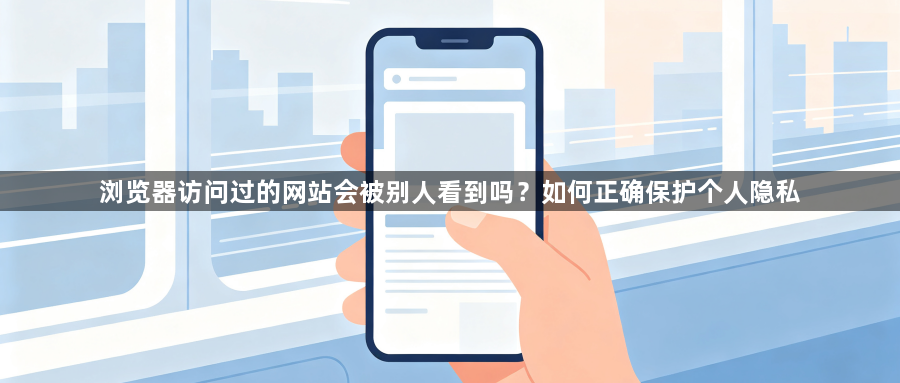 浏览器访问过的网站会被别人看到吗？如何正确保护个人隐私1