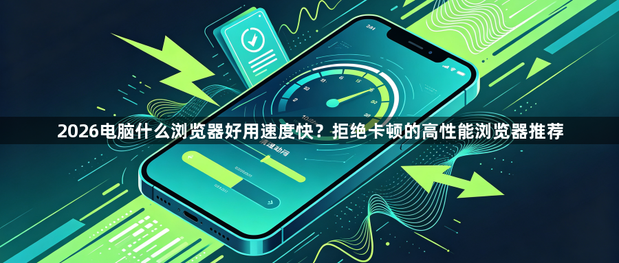 2026电脑什么浏览器好用速度快？拒绝卡顿的高性能浏览器推荐1