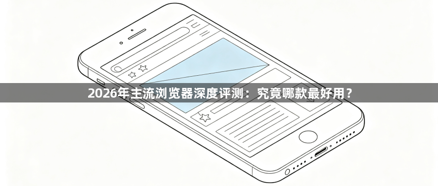 2026年主流浏览器深度评测：究竟哪款最好用？1
