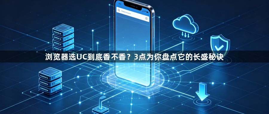 浏览器选UC到底香不香？3点为你盘点它的长盛秘诀1