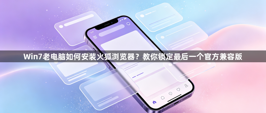 Win7老电脑如何安装火狐浏览器？教你锁定最后一个官方兼容版1