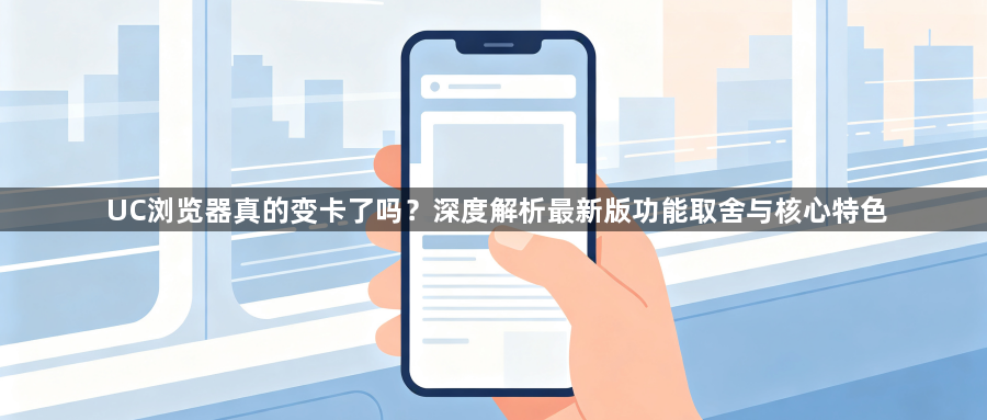 UC浏览器真的变卡了吗？深度解析最新版功能取舍与核心特色1