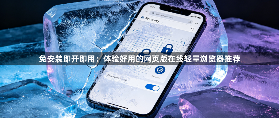 免安装即开即用：体验好用的网页版在线轻量浏览器推荐1