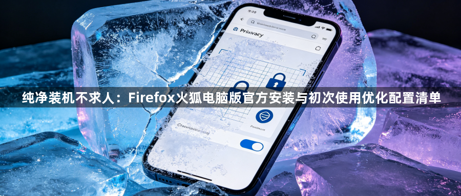 纯净装机不求人：Firefox火狐电脑版官方安装与初次使用优化配置清单1