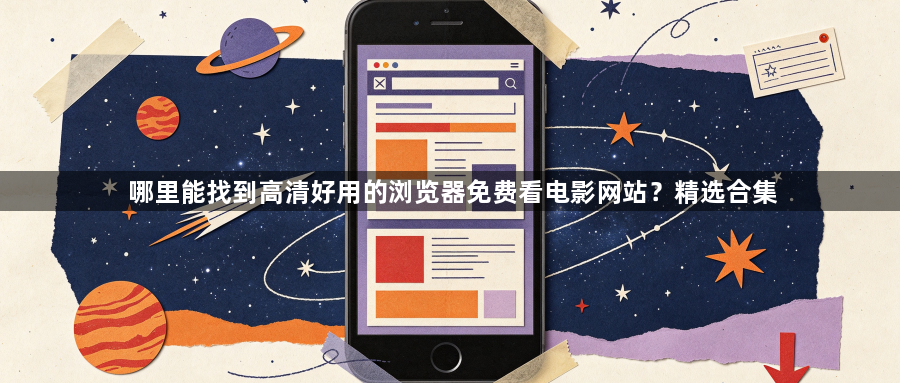 哪里能找到高清好用的浏览器免费看电影网站？精选合集1