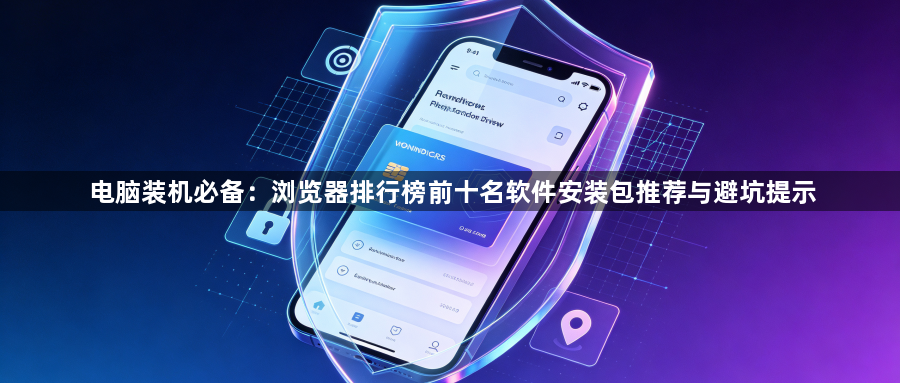 电脑装机必备：浏览器排行榜前十名软件安装包推荐与避坑提示1