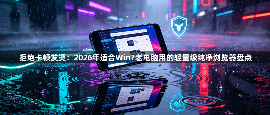 拒绝卡顿发烫：2026年适合Win7老电脑用的轻量级纯净浏览器盘点1